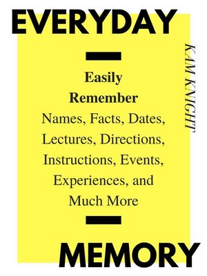 cover image of Everyday Memory